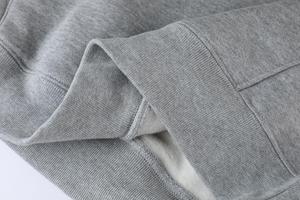 Sudadera con Capucha de Felpa sin Costuras de 550 GSM para Hombre, Sudadera de Una Pieza sin Cordón, Personalizable con Impresión, Ropa Deportiva - Product Image 4