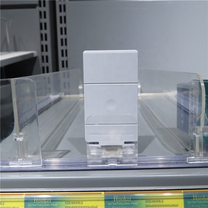Système de poussoir automatique en plastique pour étagères, poussoir de produits pour présentoir - Product Image 2
