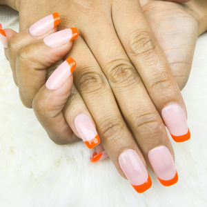 <span class=keywords><strong>Uñas</strong></span> Postizas Hechas a Mano, Color Rosa, Tipo Almendra Francesa Pequeña, <span class=keywords><strong>de</strong></span> Alta Calidad, Reutilizables, Puntas Largas, Stiletto, ABS - Product Image 3