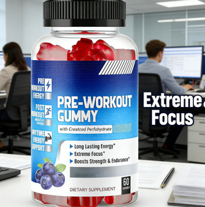 Gomitas <span class=keywords><strong>de</strong></span> Creatina Monohidrato con Extracto <span class=keywords><strong>de</strong></span> Café Verde y Vitamina B12 para Aumentar la Energía - Product Image 2