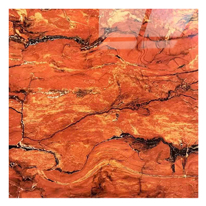 Nhà Máy cung cấp tối mô hình đá cẩm thạch gạch ceramic 80x80 Faux sứ sàn đá cẩm thạch carreaux firebrick chức năng Đỏ sàn gạch - Product Image 4