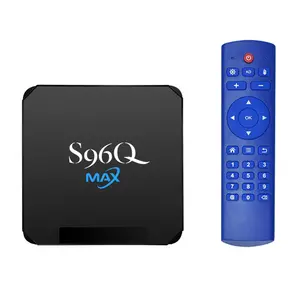 WF工厂新设计S96Q MAX allwinner h618安卓12.0 wifi 6 3D 6k视频解码器智能机顶盒S96Q MAX