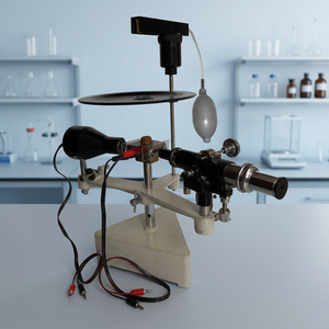 Electric Powered Millikan Oil Drop Apparatus Metal Physics Educational Equipment for Elementary Charge Measurement 12+ - Product Image 3