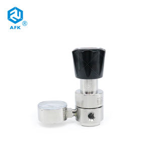 Regolatore di <span class=keywords><strong>Gas</strong></span> a Diaframma Monostadio di Alta Qualità Montabile su Pannello con Connessione 1/4 NPT in Acciaio Inossidabile - Product Image 4