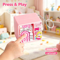 Интерактивный брелок-игрушка Sweet Lollipop Player: мини-карточка, креативный кулон для рюкзака, детский брелок