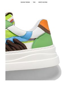 Chaussures de sport pour jeunes, style universitaire, design de niche, couleurs assorties, chaussures de papa, chaussures de mode pour influenceurs - Product Image 6