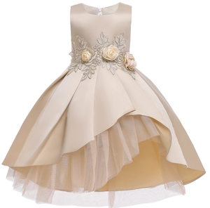 Le ragazze estive vestono il pizzo <span class=keywords><strong>Applique</strong></span> la ragazza del fiore abiti da festa <span class=keywords><strong>bambini</strong></span> 2-10 anni la principessa del matrimonio del vestito di compleanno modello nuovo - Product Image 3