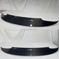2016-2020 pour Tesla Model X Style amélioré aileron arrière en Fiber de carbone Kit de carrosserie d'aile pare-chocs aileron de coffre arrière