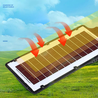 Lampadaire solaire LED tout-en-un 30W 50W 60W avec détecteur de mouvement du crépuscule à l'aube, étanche IP65 pour ferme, ranch, zone résidentielle, route rurale