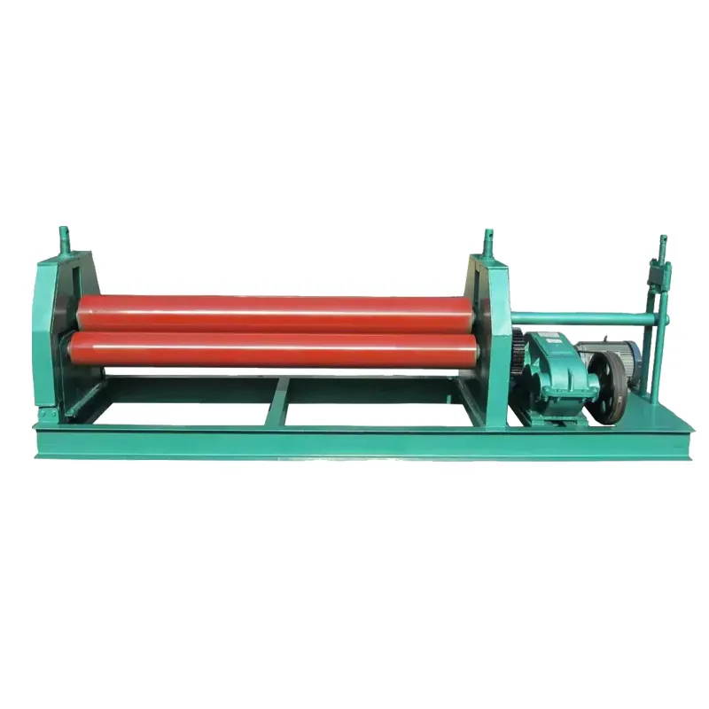 Folding plate bending machine Mechanical three-roll symmetric plate rolling machine Teppan sheet rolling machine