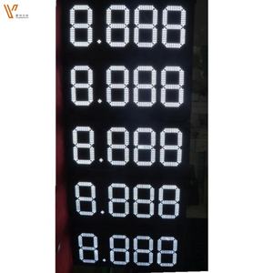 Estación de gasolina impermeable al aire libre de gran tamaño pantalla de precio <span class=keywords><strong>LED</strong></span> tablero de precio de <span class=keywords><strong>gas</strong></span> REGULAR PREMIUM DIESEL <span class=keywords><strong>LED</strong></span> señal de precio de <span class=keywords><strong>gas</strong></span> - Product Image 6