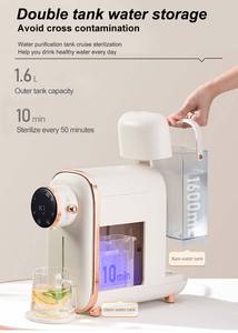 1.6l Watertank Capaciteit 6-Traps Filtratie Ro + Pac Snelle Hot Desktop Waterfilter - Product Image 4