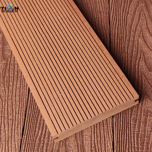 أرضية سطح القارب المصنوعة من الخشب البلاستيكي المركب، أرضيات PVC خشبية خارجية، ألواح خشب الساج - Product Image 4