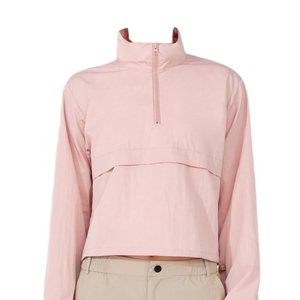 Sunscreen Breathable Quick Dry Lightweight Assault Suit Thin Casual Fitness <b>Yoga</b> Top Long Sleeved Loose Sports <b>Jacket</b> Front Logo - Product Image 2