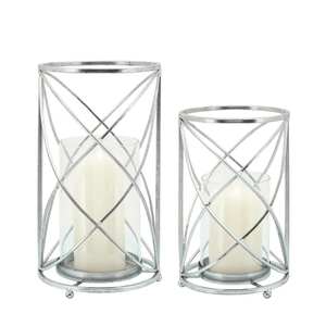 Portavelas con votivo de vidrio para centros de mesa de piso de boda decoraciones candelabros de aluminio para decoración del hogar superventas - Product Image 5