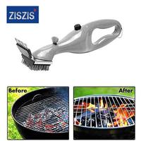 Nettoyeur de barbecue électrique avec puissance à la vapeur, brosse de nettoyage sécurisée pour BBQ et Grill, en acier inoxydable