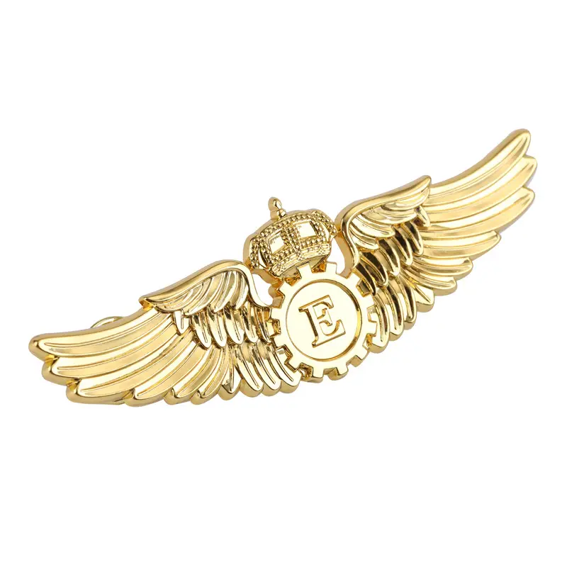 Metal Crafts Flag Abzeichen Mode Geschenke für Papa Freund Bruder Pilot Aviation Anstecknadel Benutzer definierte weiche Emaille Pins Hersteller