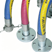 Tuyau de déchargement chimique flexible 80 mm 4 pouces 6 pouces 8 pouces 10 pouces Tuyau composite antistatique