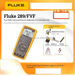 สำหรับมัลติมิเตอร์รุ่น 287C/289C แบบสี่หลักครึ่ง ดิจิตอล FVF ความแม่นยำสูง ค่าทรูเอฟเฟคทีฟเวอร์จูล (True Effective Value) - Product Image 5