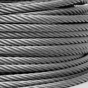 1/4 304 Stainless Steel able 7x19 Construction trands tranore irircraft able reaking enension 600 LB - Product Image 2