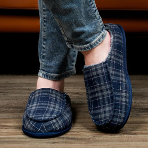 <span class=keywords><strong>Mocassins</strong></span> classiques à carreaux antidérapants en TPR avec mousse à mémoire de forme pour la chambre à coucher <span class=keywords><strong>mocassins</strong></span> à enfiler style <span class=keywords><strong>mocassins</strong></span> confortables pour hommes - Product Image 5