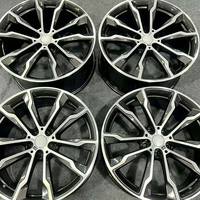 Jantes en alliage usinées couleur canon de fusil 20 pouces sur mesure OEM 20x9.5J 5x112 CB66.56 ET40 pour BMW M3 M5