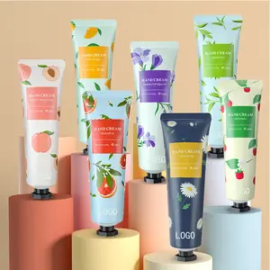 MLB Atacado Private Label Marca Mão Creme Loção Mão Cuidados Nutritivo Hidratante Flower Fruit Fragrância Hand Cream