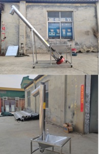 Mới vận chuyển hạt ngô lúa mì số lượng lớn hạt Thức ăn viên băng tải máy băng tải trục vít tự động với Phễu - Product Image 6