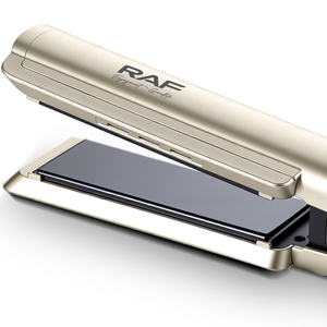 Lisseur de cheveux professionnel RAF R.0400 pour la maison, 63W, contrôle numérique de la température, 230°C, <span class=keywords><strong>fer</strong></span> <span class=keywords><strong>à</strong></span> lisser avec cordon rotatif <span class=keywords><strong>à</strong></span> 360 degrés - Product Image 2