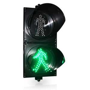 Lampu Rambu Lalu Lintas LED Tricolor 8 inci IP65 dengan Lensa Cobweb untuk Jalan Raya - Product Image 4