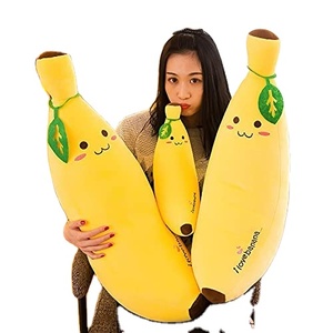 Peluche / Coussin coloré / Oreiller géant en forme de banane pour la Saint-Valentin - Product Image 1