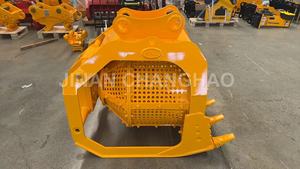 3CX экскаватор-погрузчик просеивающая сетка ковш экскаватор вращающийся скрининг ковш с различными размерами сита - Product Image 3