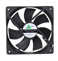 Kipas Pendingin Radiator Komputer Inverter 120mm Laris Manis 4 Inch 12025 24v Kecepatan Tinggi Kebisingan Rendah OEM Dapat Disesuaikan