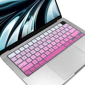 <span class=keywords><strong>Protection</strong></span> de <span class=keywords><strong>clavier</strong></span> en silicone pour <span class=keywords><strong>MacBook</strong></span> <span class=keywords><strong>Air</strong></span> 13,6 A2681 (M2) / A3113 (M3) / A3240 (M4) 2022/2024/2025 – Disposition US - Product Image 5