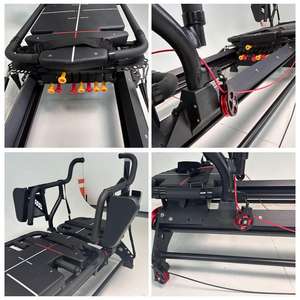 Máquina de <span class=keywords><strong>Pilates</strong></span> Reformer Silenciosa con Durabilidad de Calidad Profesional, Mega Reformer Lagree para Clínicas de Rehabilitación y Uso Fisioterapéutico - Product Image 2