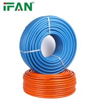 Tuyau de plomberie PEX IFAN de bonne qualité, OEM ODM, 16-32 mm, couleur orange, gris, bleu, tube PEX laser, tuyau PEX en aluminium et plastique