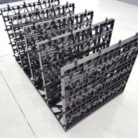 Modules géo-cellulaires de collecte des eaux de pluie pour l'atténuation des inondations pour terrain de football et aire de jeux