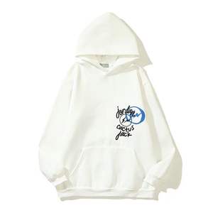 Sudadera con capucha de estilo informal y holgado con estampado de rayos craquelados, a la moda, para hombre y mujer, del mismo estilo. - Product Image 4