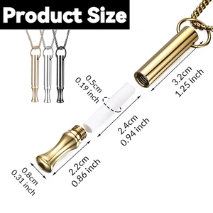 สร้อยคอช่วยเลิกบุหรี่และ<span class=keywords><strong>บุหรี่ไฟฟ้า</strong></span> พร้อมแคปซูลมิ้นท์แบบเติมได้ สร้อยคอช่วยเลิกบุหรี่แบบพกพา  ยาดมแบบไม่มีควัน - Product Image 2