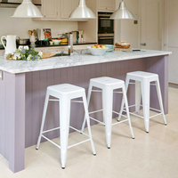 Îlot de cuisine en bois massif au design antique avec cuisinière et chariots Évier Base Armoires Robinet Charnière Tiroir Panier Accessoires