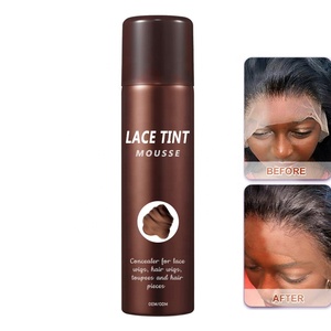 Grosir 200ml kulit kepala warna renda warna Wig Mousse dalam 5 warna alat ekstensi rambut - Product Image 1