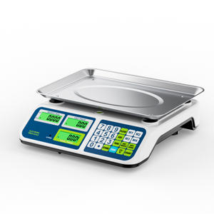 Báscula Digital Electrónica de 30 kg y 10 g, Impermeable, para Uso Alimentario, con Función de Cálculo de Precio - Product Image 1