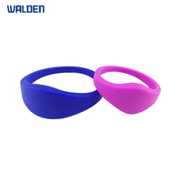 Bracelet RFID en silicone personnalisé, étanche, 13,56 MHz, sans contact, pour paiement sans espèces – Fournisseur