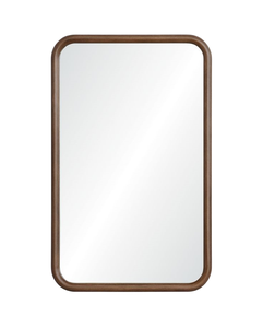 Miroir mural en verre avec cadre en bois de design moderne, fabriqué à la main, écologique - Luxe pour les mariages, Pâques, pour les espaces haut de gamme - Product Image 3