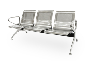 Ghế chờ sâ<span class=keywords><strong>n</strong></span> bay bằng thép không gỉ 3 chỗ ngồi, ghế dài khu vực công cộng, ghế chờ nhà ga/bệnh việ<span class=keywords><strong>n</strong></span>/ngâ<span class=keywords><strong>n</strong></span> hàng - bá<span class=keywords><strong>n</strong></span> buô<span class=keywords><strong>n</strong></span> - Product Image 2