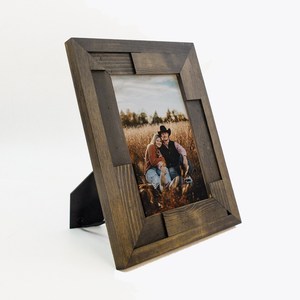 Solid Wooden Photo Picture Frame Engrave Custom