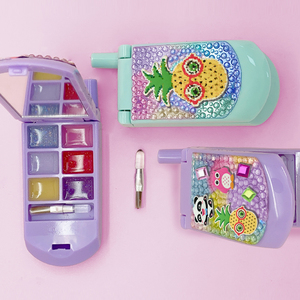 Làm Cho Trẻ Em Của Riêng Bạn Son Bóng Nhãn Trẻ Em Son Bóng Cho Trẻ Em Tạo Ra Riêng <span class=keywords><strong>Lip</strong></span> <span class=keywords><strong>Gloss</strong></span> Top Bán Điện Thoại Di Động Hình Dạng 7 Màu Sắc Khoáng Sản - Product Image 2