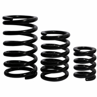 Ressort de compression industriel robuste en acier au manganèse sur mesure, diamètre du fil 20-30 mm, diamètre extérieur 100-140 mm, pour amortissement mécanique