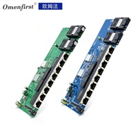 Módulo de Red Gigabit de 8 Puertos con PoE Inverso, 2 Fibras SC 1310nm 1550nm 20KM, Compatible con Personalización OEM ODM, Venta al Por Mayor