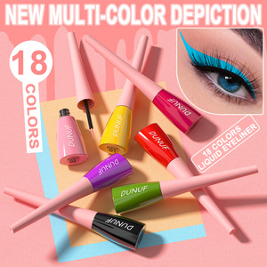 ปากกาอายไลเนอร์ติดทนนาน กันน้ำ พร้อมหัวปากกาแบบนุ่ม สำหรับแต่งตา มี 18 สี - Product Image 2